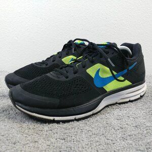 Nike Air Pegasus 30 Mens Size Running Shoes Black Yellow Sneaker 599205-007